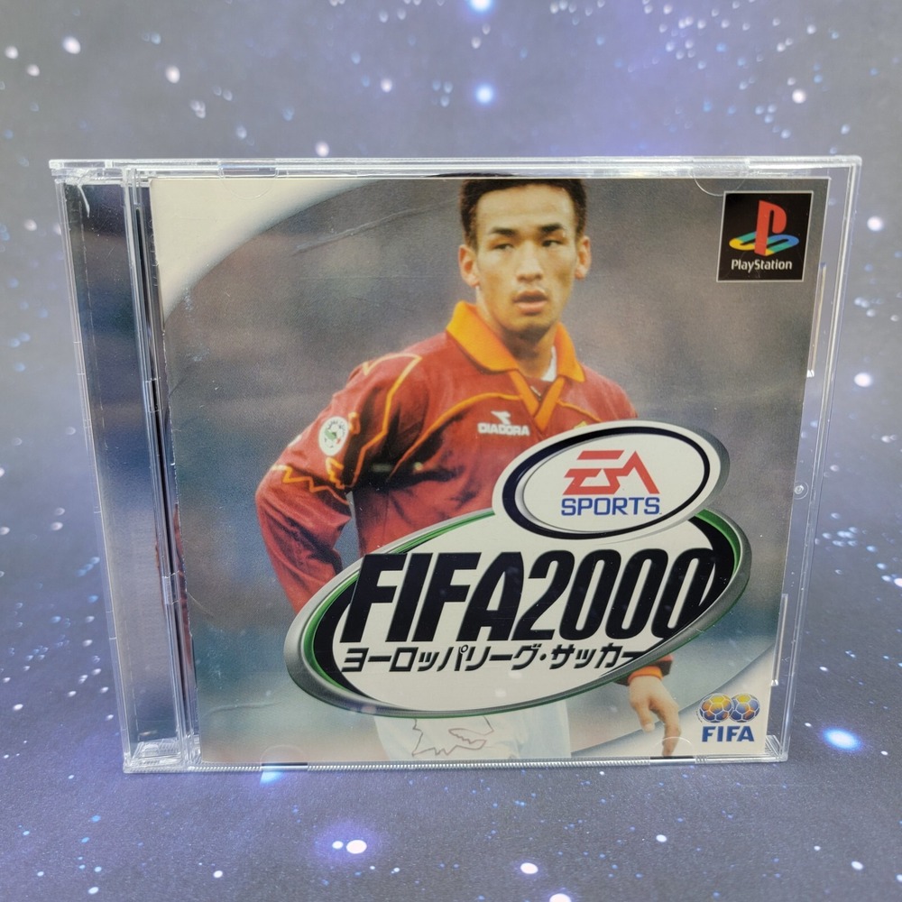 FIFA 2000 Europe League Soccer (Sony PlayStation) JAPANESE PS1 Video Game 0449